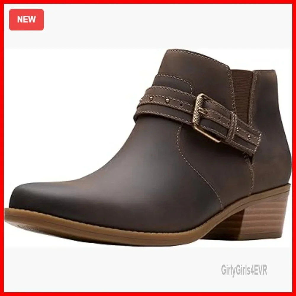 Ankle Boots with Comfort Foam Footbed, Premium Upper, Casual Style